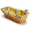 Lisa Yellow French Baguette Basket With Removable Liner By Le Cluny