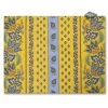 Lisa Yellow Acrylic-Coated Cotton Reversible Placemat By Le Cluny -Home Kitchen And Dining Tablecloth Shop 13089 2F1487803337 2Fle cluny lisa yellow french country placemat sqw