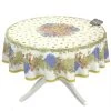 90" Round Roses & Lavender Acrylic-Coated Cotton Tablecloth By Tissus Toselli 1 90" Round Roses & Lavender Acrylic-Coated Cotton Tablecloth By Tissus Toselli -Home Kitchen And Dining Tablecloth Shop a3827e90 1c79 5a68 a1a3 b9c623f00244 0040055d f065 4cc3 b128 fdaa0ef1a63f
