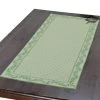 19x49" Calisson Green Quilted French Cotton Table Runner By Tissus Toselli -Home Kitchen And Dining Tablecloth Shop calisson green french cotton runner tissus toselli bsqw 3cf58c05 57a4 47dd 953a 21a6cf98c51c