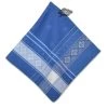 Callas Blue French Cotton Jacquard Napkin By L'Ensoleillade