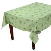 59" Square Clos Des Oliviers Green All-Over Acrylic-Coated Cotton Tablecloth By L'Ensoleillade 2 59" Square Clos Des Oliviers Green All-Over Acrylic-Coated Cotton Tablecloth By L'Ensoleillade -Home Kitchen And Dining Tablecloth Shop clos des oliviers green coated cotton small square tablecloth all over sqw