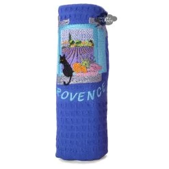 Provence Window Blue Waffle-Weave Kitchen Towel By Coton Blanc -Home Kitchen And Dining Tablecloth Shop coton blanc french waffle weave cotton kitchen towel provence window blue asqw