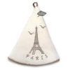 Round Terry Hand Towel Eiffel Tower Cream By Coton Blanc 1 Round Terry Hand Towel Eiffel Tower Cream By Coton Blanc -Home Kitchen And Dining Tablecloth Shop coton blanc round terry towel cotton french eiffel tower cream sqw