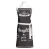 Bon Appetit Cotton Kitchen Apron By Coucke -Home Kitchen And Dining Tablecloth Shop coucke french kitchen cotton apron bon appetit