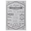 On The Menu (Au Menu) French Jacquard Dish Towel By Coucke -Home Kitchen And Dining Tablecloth Shop coucke french kitchen towel au menu sq