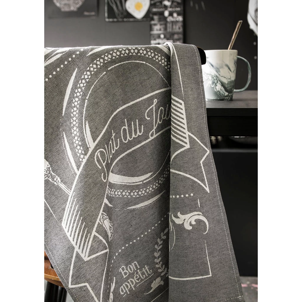 Bon Appetit French Jacquard Dish Towel By Coucke 4 Bon Appetit French Jacquard Dish Towel By Coucke - Image 2