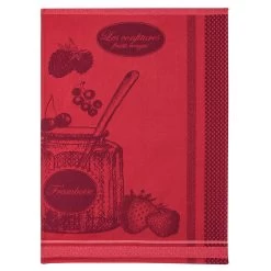 Jam Jar (Pot De Confiture) French Jacquard Dish Towel By Coucke