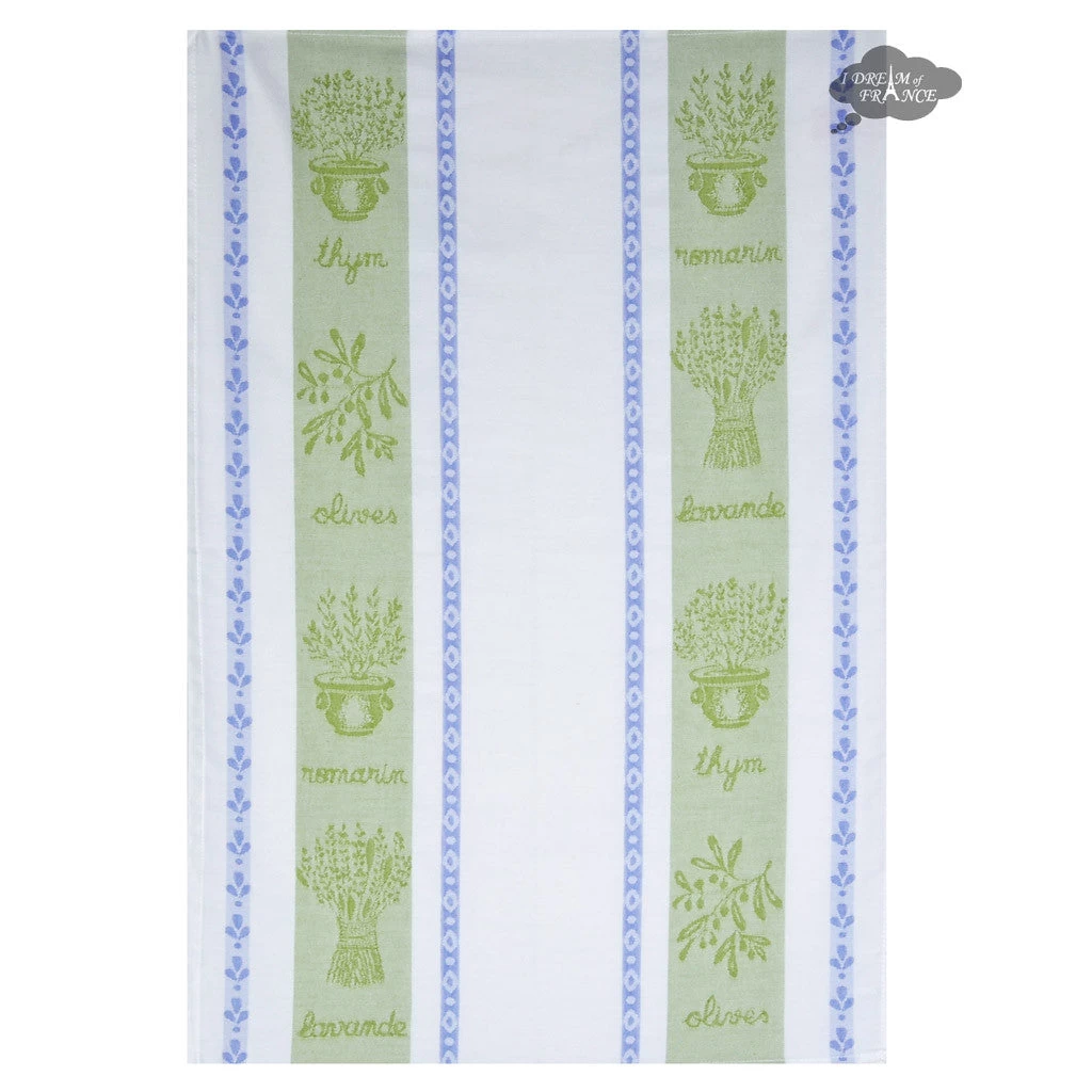 St Remy Amande French Jacquard Dish Towel By Coucke 3 St Remy Amande French Jacquard Dish Towel By Coucke