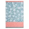 Blue Foliage (Feuillage Bleu) French Jacquard Cotton Dish Towel By Coucke -Home Kitchen And Dining Tablecloth Shop coucke jacquard french tea kitchen dish towel blue foliage bleu feuillage sq