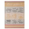 Pasta Variety (Varietes De Pates) French Jacquard Cotton Dish Towel By Coucke -Home Kitchen And Dining Tablecloth Shop coucke jacquard french tea kitchen dish towel pasta variety sq