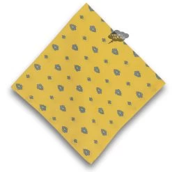 Grapes Yellow Provence Cotton Napkin By Le Cluny