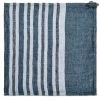 Zonza Prussian Blue French 100% Linen Napkin By Harmony -Home Kitchen And Dining Tablecloth Shop harmony haomy zonza prussian blue french linen napkin csqw