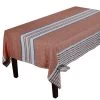 62" Square Zonza Copper French Linen Tablecloth By Harmony -Home Kitchen And Dining Tablecloth Shop harmony zonza copper french linen tablecloth bsqw