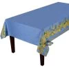 60x96" Rectangular Lemon & Mimosa Blue Coated Cotton Tablecloth By L'Ensoleillade 1 60x96" Rectangular Lemon & Mimosa Blue Coated Cotton Tablecloth By L'Ensoleillade -Home Kitchen And Dining Tablecloth Shop l ensoleillade lemon mimosa blue french cotton acrylic coated rectangular tablecloth sqw c86725fa 8ba5 40e0 ae5b 6592dc57de4b
