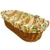 Fayence Cream French Baguette Basket With Removable Liner By Le Cluny 2 Fayence Cream French Baguette Basket With Removable Liner By Le Cluny -Home Kitchen And Dining Tablecloth Shop le cluny fayence cream french country bread basket asqw