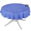 60" Round Grapes Blue All-Over Acrylic-Coated Cotton Provence Tablecloth By Le Cluny -Home Kitchen And Dining Tablecloth Shop le cluny grapes blue french provencal all over round tablecloth sqw