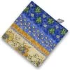 Monaco Blue & Yellow Full Pattern Provence Cotton Napkin By Le Cluny -Home Kitchen And Dining Tablecloth Shop le cluny monaco blue provencal napkin full pattern asqw