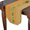16x72" Olives Yellow Acrylic-Coated Cotton Provence Table Runner By Le Cluny -Home Kitchen And Dining Tablecloth Shop le cluny olives yellow provencal coated table runner sqw