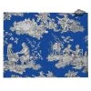Villandry Blue French Toile Acrylic-Coated Cotton Reversible Placemat By Le Cluny -Home Kitchen And Dining Tablecloth Shop le cluny toile villandry blue french cotton coated placemat asqw
