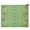 Lisa Pistachio Acrylic-Coated Cotton Reversible Placemat By Le Cluny -Home Kitchen And Dining Tablecloth Shop lisa pistachio french country coated cotton placemat le cluny sqw