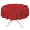 58" Round Calisson Red Allover Acrylic-Coated Cotton Tablecloth By Tissus Toselli -Home Kitchen And Dining Tablecloth Shop ramatuelle calisson sapphire red french coated cotton round tablecloth allover tissus toselli bsqw