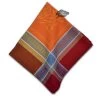 Olivia Red & Orange French Cotton Jacquard Napkin By Tissus Toselli -Home Kitchen And Dining Tablecloth Shop tissus toselli french jacquard cotton napkin olivia red orange sqw