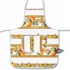 Lemons White French Cotton Kitchen Apron By Tissus Toselli -Home Kitchen And Dining Tablecloth Shop tissus toselli lemons white coptton apron asqw 4c0aaff0 8685 4725 b004 56b321e1fd55
