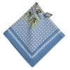 Nyons Blue Provence Cotton Napkin By Tissus Toselli
