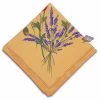 Poppies Yellow Provence Cotton Napkin By Tissus Toselli