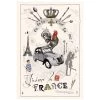 France Panorama Tea Towel By Winkler Torchons Et Bouchons 1 France Panorama Tea Towel By Winkler Torchons Et Bouchons -Home Kitchen And Dining Tablecloth Shop torchons et bouchons france panorama tea towel sq