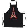 Macarons Eiffel Tower French Cotton Kitchen Apron By Winkler Torchons & Bouchons -Home Kitchen And Dining Tablecloth Shop torchons et bouchons macarons french cotton kitchen apron black