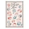 Cheeses Of France (Fromages De France) French Cotton Tea Towel By Winkler Torchons & Bouchons -Home Kitchen And Dining Tablecloth Shop torchons et bouchons winkler french cheeses cotton tea towel