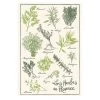 Herbes De Provence (Provence Herbs) Cotton Tea Towel By Winkler Torchons Et Bouchons -Home Kitchen And Dining Tablecloth Shop torchons et bouchons winkler herbes de provence herbs french cotton tea towel