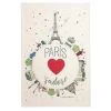 Paris Planet Cotton Tea Towel By Winkler Torchons Et Bouchons -Home Kitchen And Dining Tablecloth Shop torchons et bouchons winkler planet paris french cotton tea towel