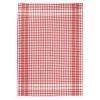 Red Small Square Gingham Pattern Cotton Dish Towel By Winkler -Home Kitchen And Dining Tablecloth Shop winkler kitchen tea towel french cotton small square petits carreaux red sq